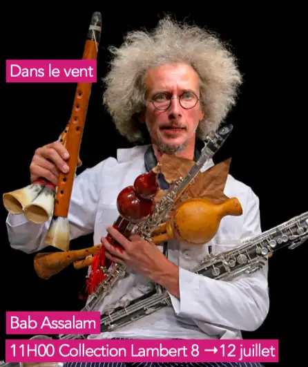 Affiche  spectacle : Dans le vent