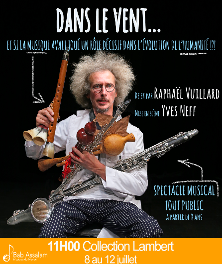 Affiche du spectacle Dans le vent