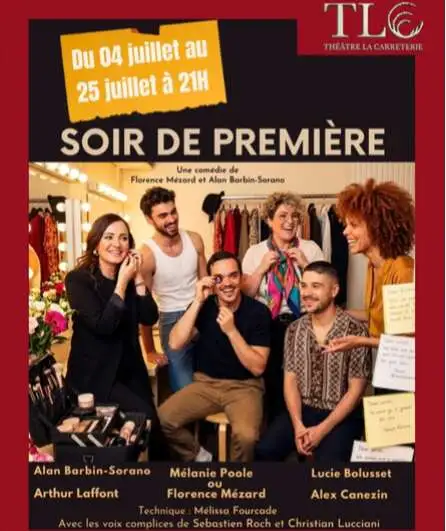 Affiche  spectacle : Soir de première