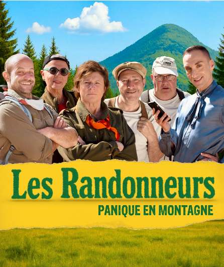 Affiche du spectacle Les Randonneurs - Panique en montagne