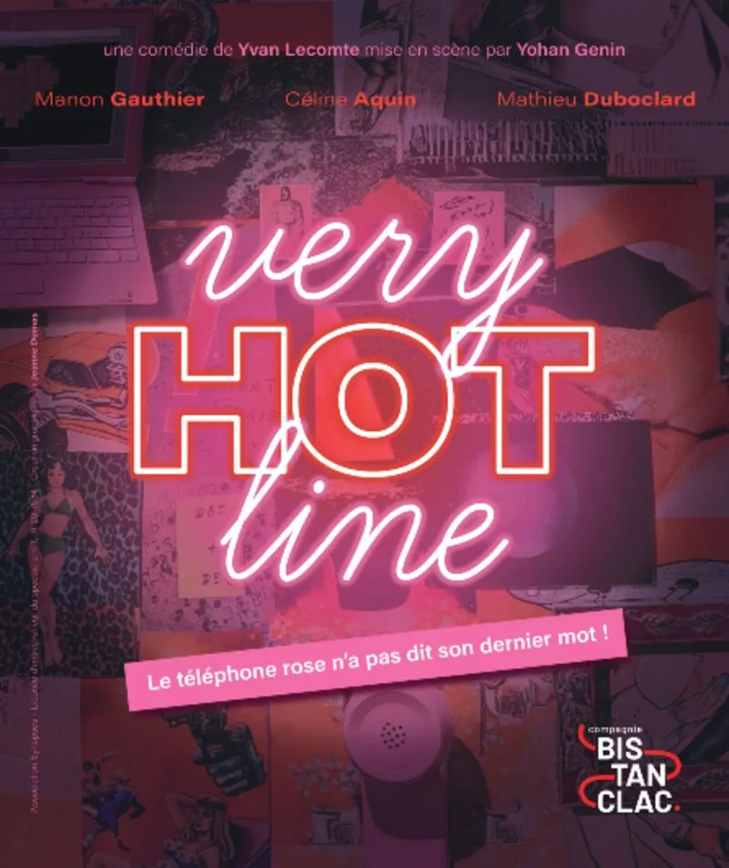 Affiche  spectacle : Very Hot Line