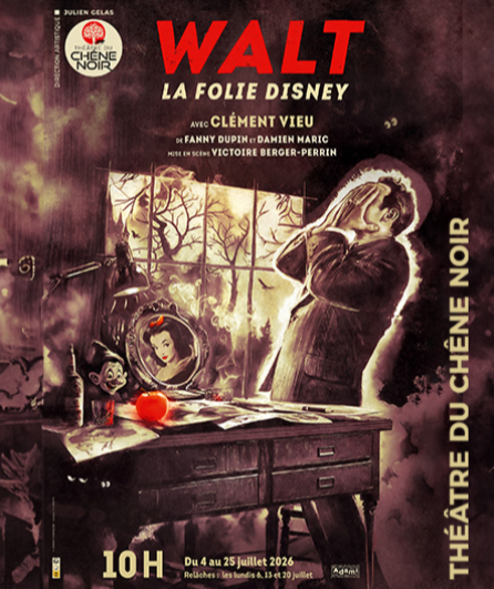 Affiche du spectacle Walt, la folie Disney