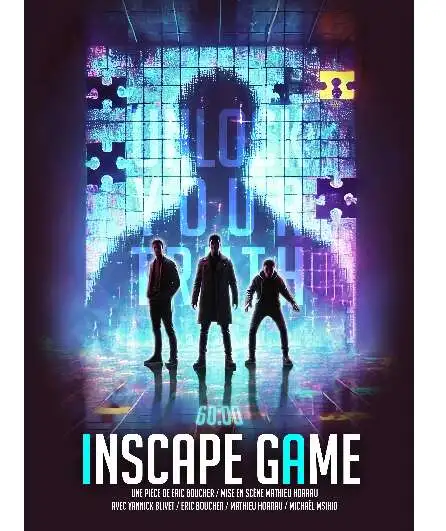 Affiche  spectacle : Inscape Game