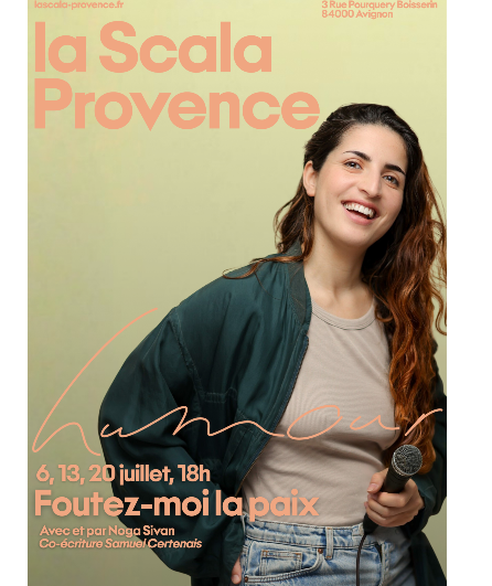 Affiche du spectacle Foutez-moi la Paix