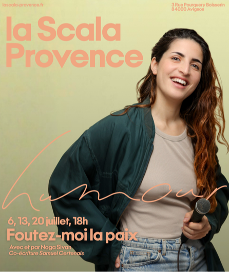 Affiche du spectacle Foutez-moi la Paix