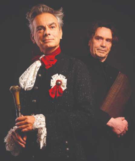 Affiche du spectacle Le procès Fouquet, panache et corruption à la cour de Louis XIV