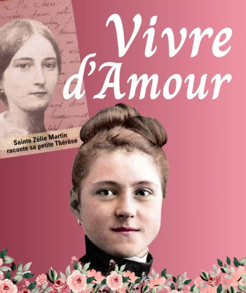 Affiche  spectacle : Vivre d'Amour