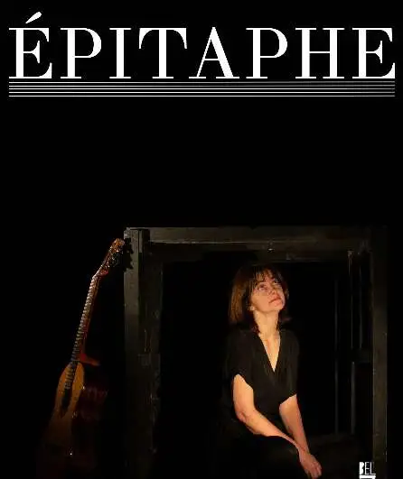 Affiche  spectacle : Epitaphe
