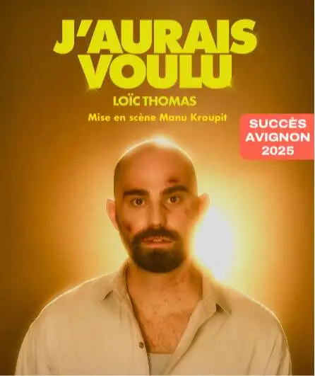 Affiche  spectacle : J'aurais voulu