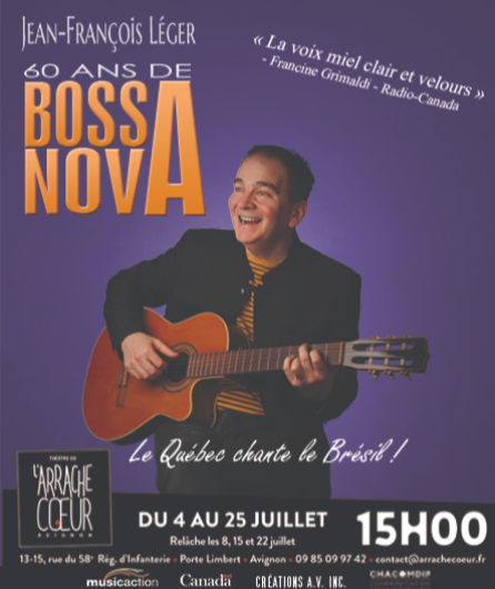 Affiche du spectacle 60 ans de Bossa Nova