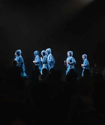 Affiche  spectacle : La Tendresse du ventre de la baleine