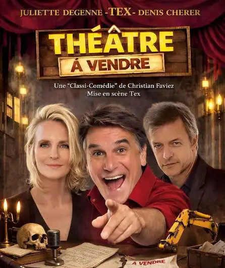Affiche  spectacle : Théâtre à Vendre