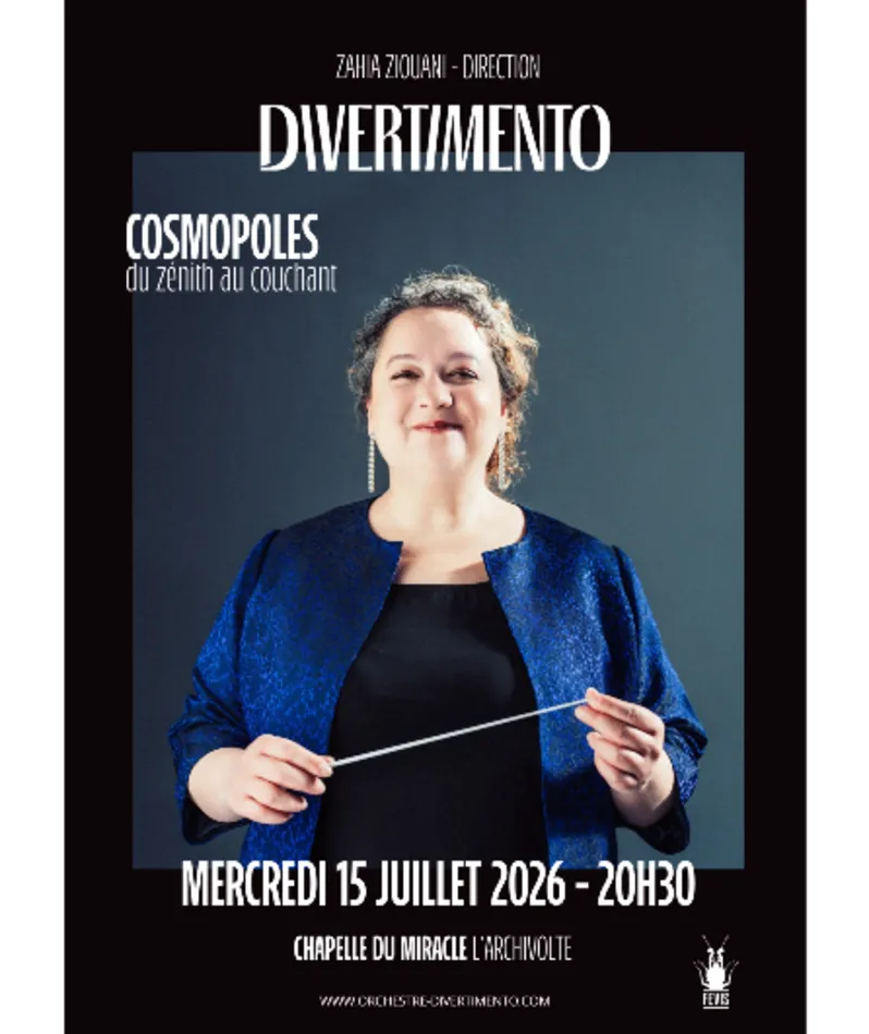 Affiche  spectacle : Cosmopoles, du Zénith au couchant