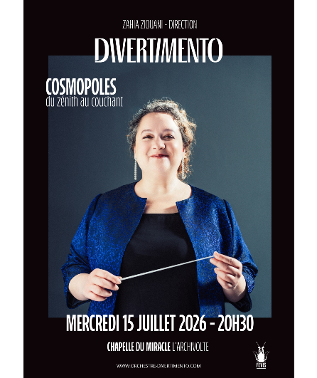 Affiche du spectacle Cosmopoles, du Zénith au couchant