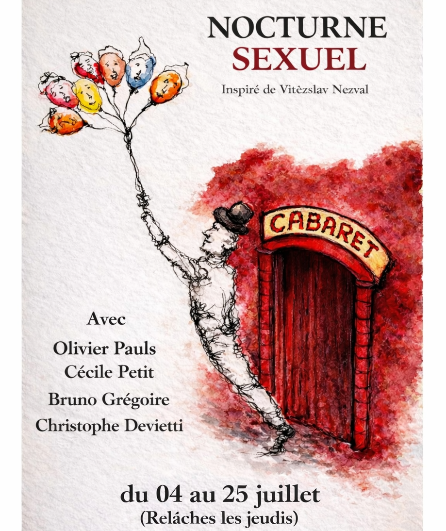 Affiche du spectacle Nocturne  sexuel