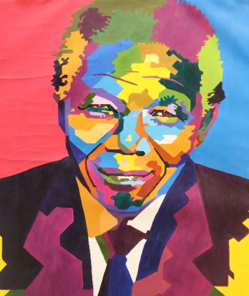 Affiche  spectacle : Mandela