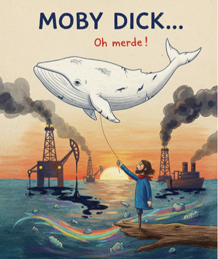 Affiche du spectacle Moby Dick... oh merde!