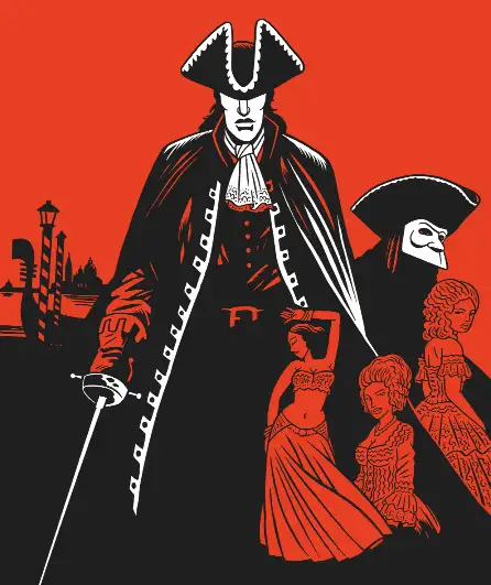 Affiche  spectacle : Casanova