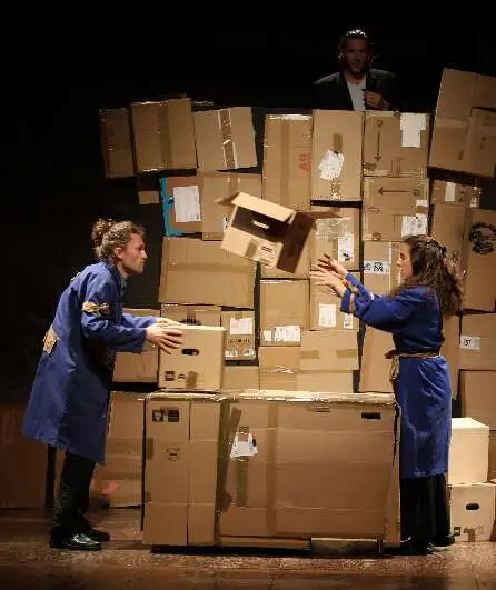 Affiche  spectacle : Emballage