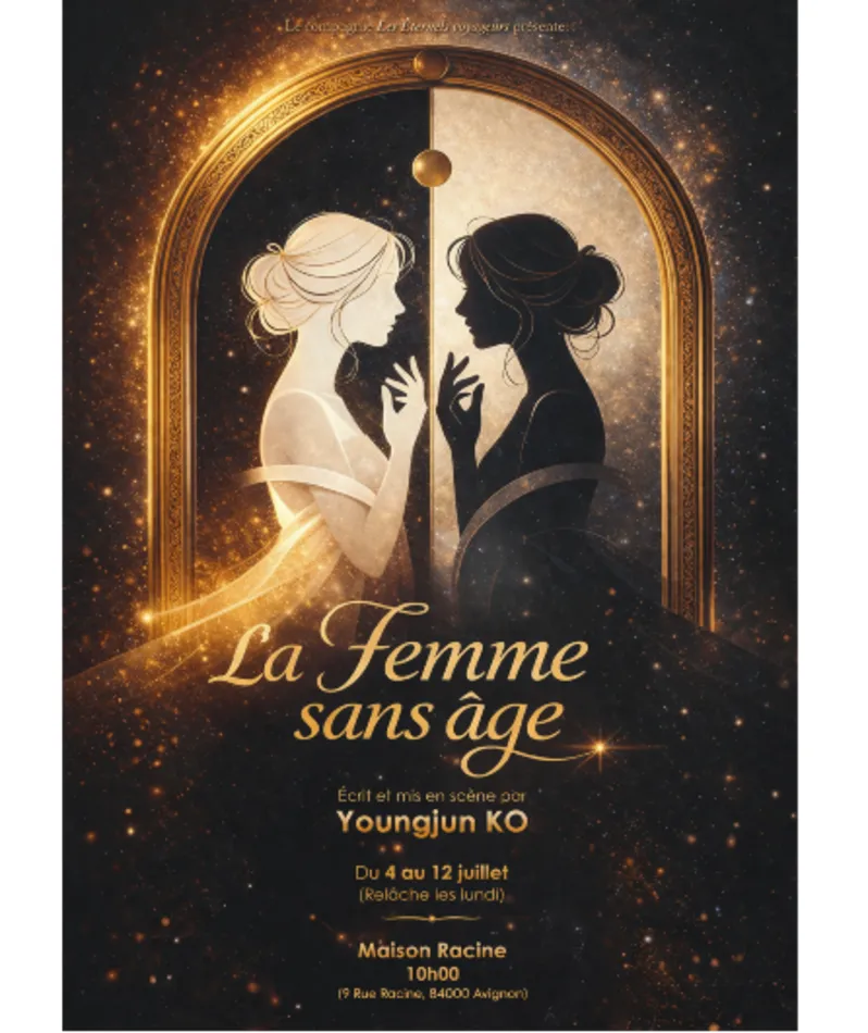 Affiche  spectacle : La Femme sans âge