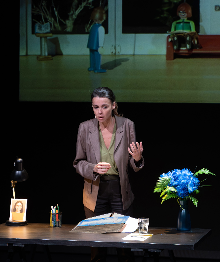 Affiche du spectacle Le Silence de Claire Lagrange