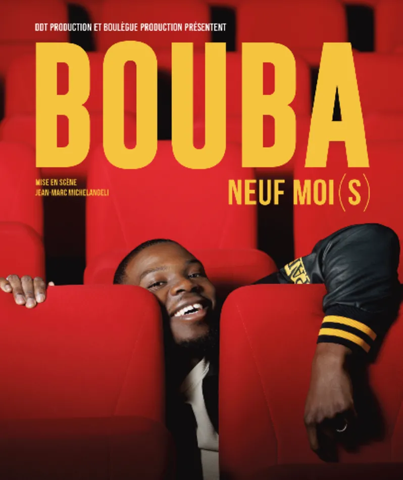 Affiche  spectacle : Bouba - Neuf moi(s)
