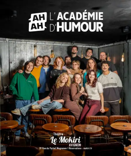 Affiche  spectacle : L'Académie d'Humour fait Avignon