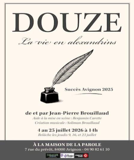 Affiche du spectacle Douze