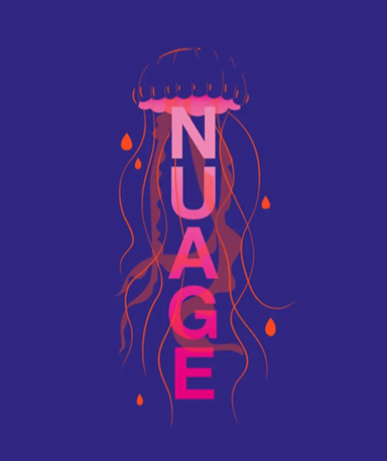 Affiche  spectacle : Nuage