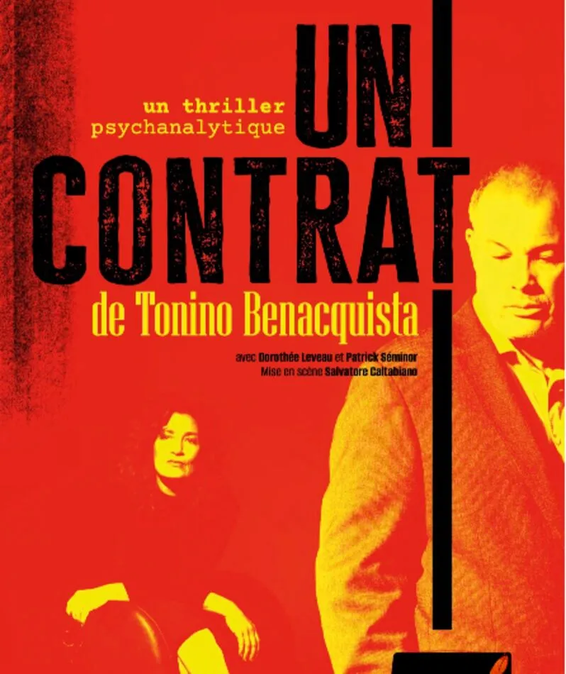 Affiche  spectacle : Un Contrat