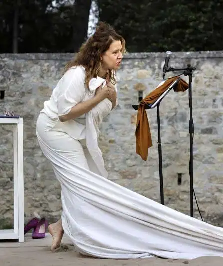 Affiche  spectacle : Ismène