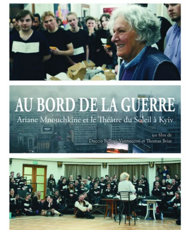 Affiche  spectacle : Au bord de la Guerre