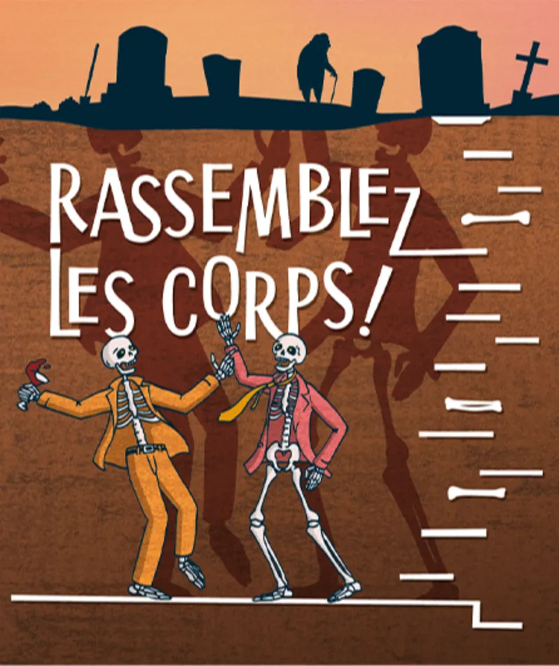 Affiche  spectacle : Rassemblez les corps !