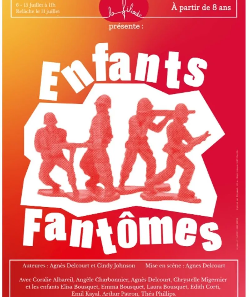 Affiche  spectacle : Enfants Fantômes