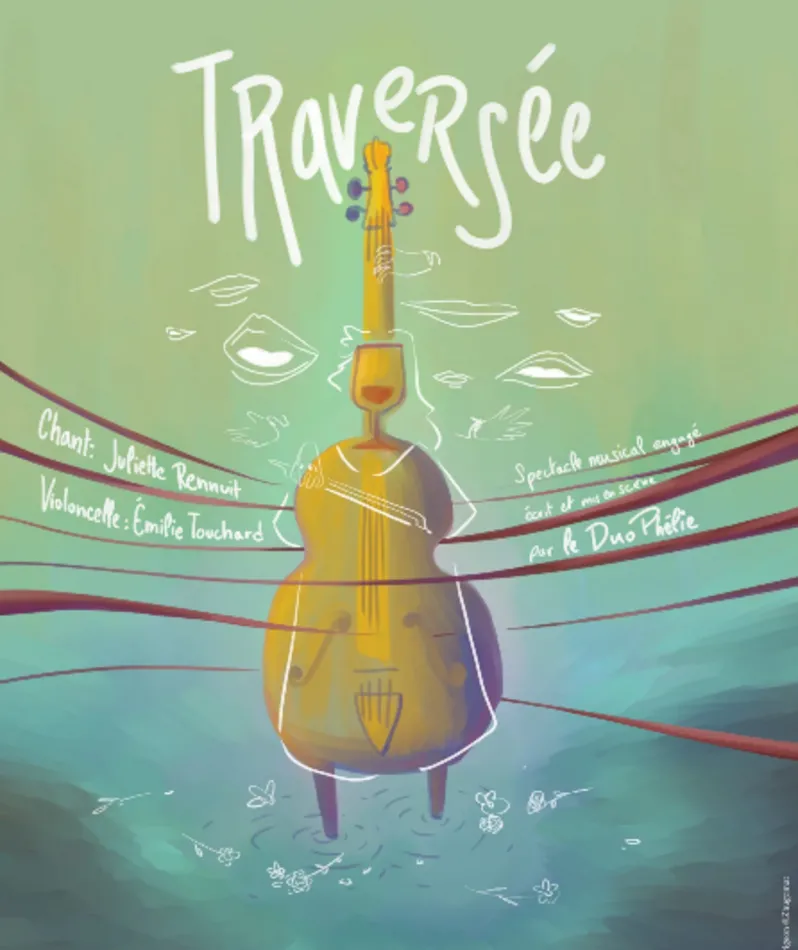 Affiche  spectacle : Traversée