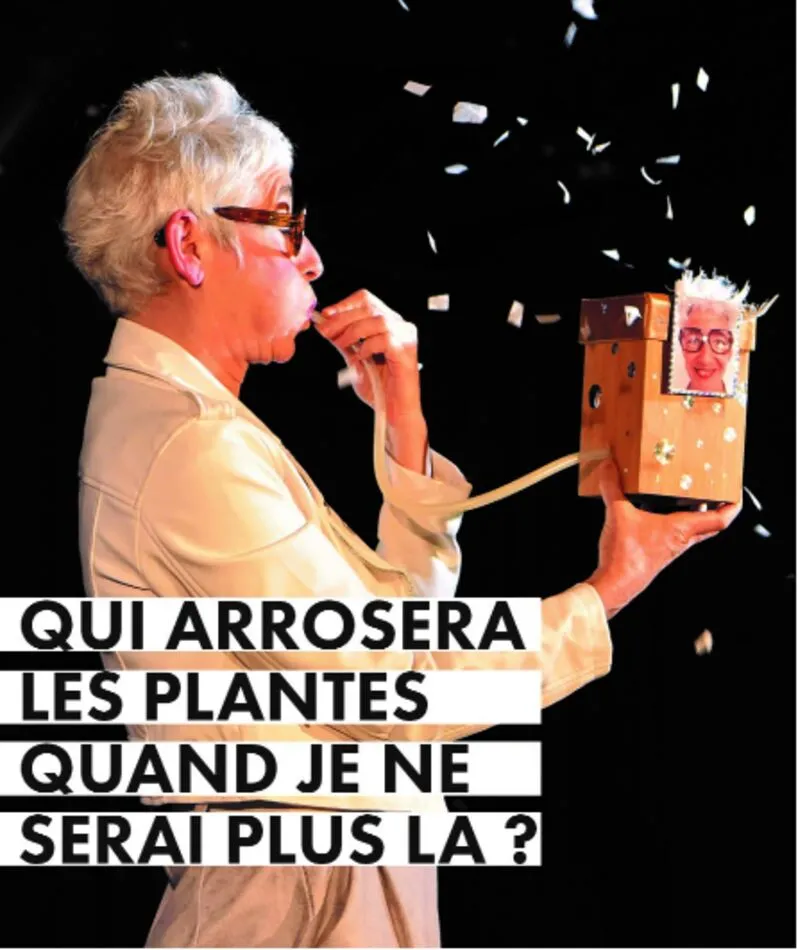 Affiche  spectacle : Qui arrosera les plantes quand je ne serai plus là ?