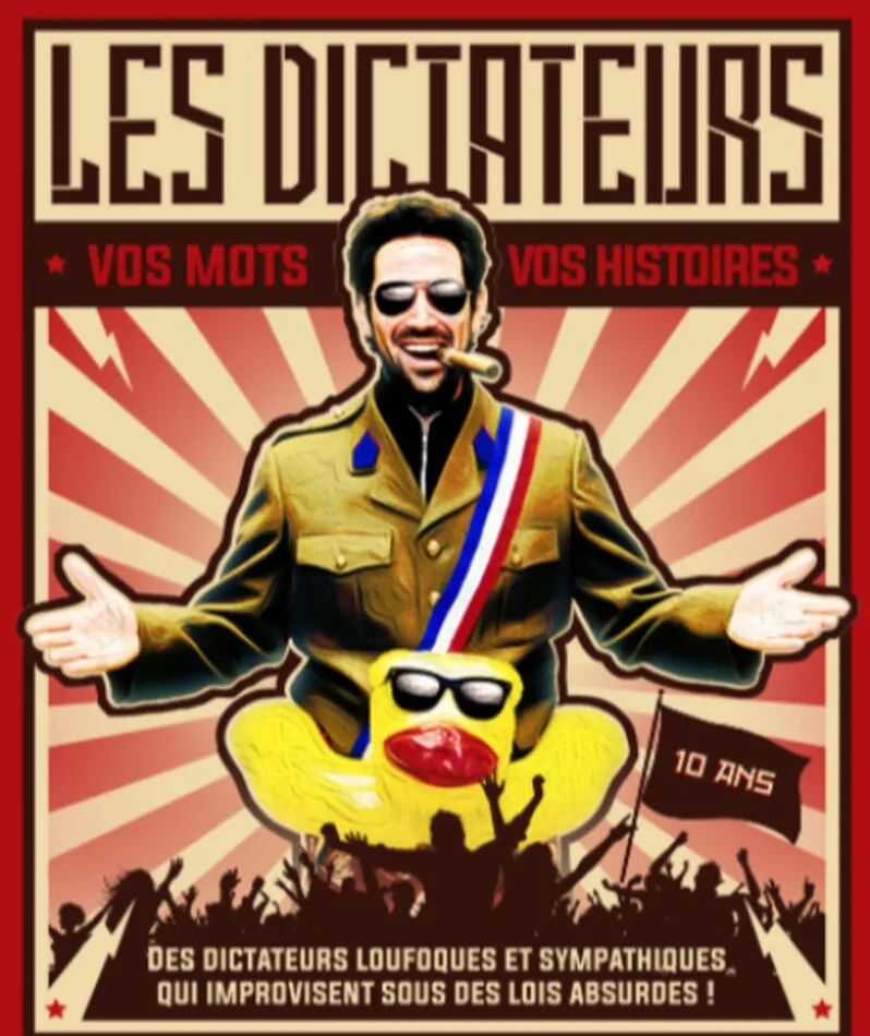 Affiche  spectacle : Les Dictateurs