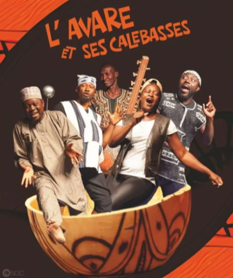 Affiche  spectacle : L'Avare et ses calebasses