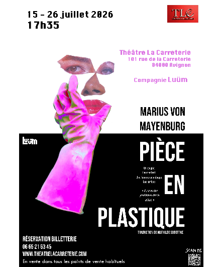 Affiche du spectacle Pièce en plastique