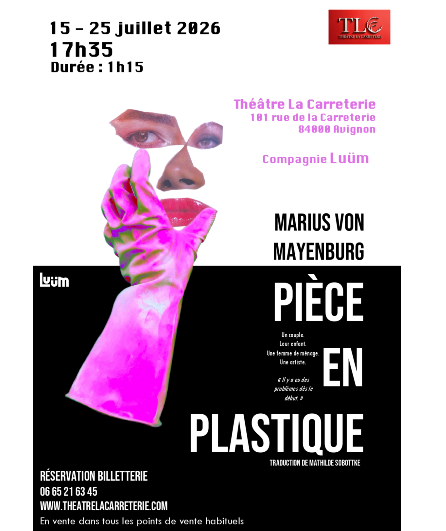 Affiche du spectacle Pièce en plastique