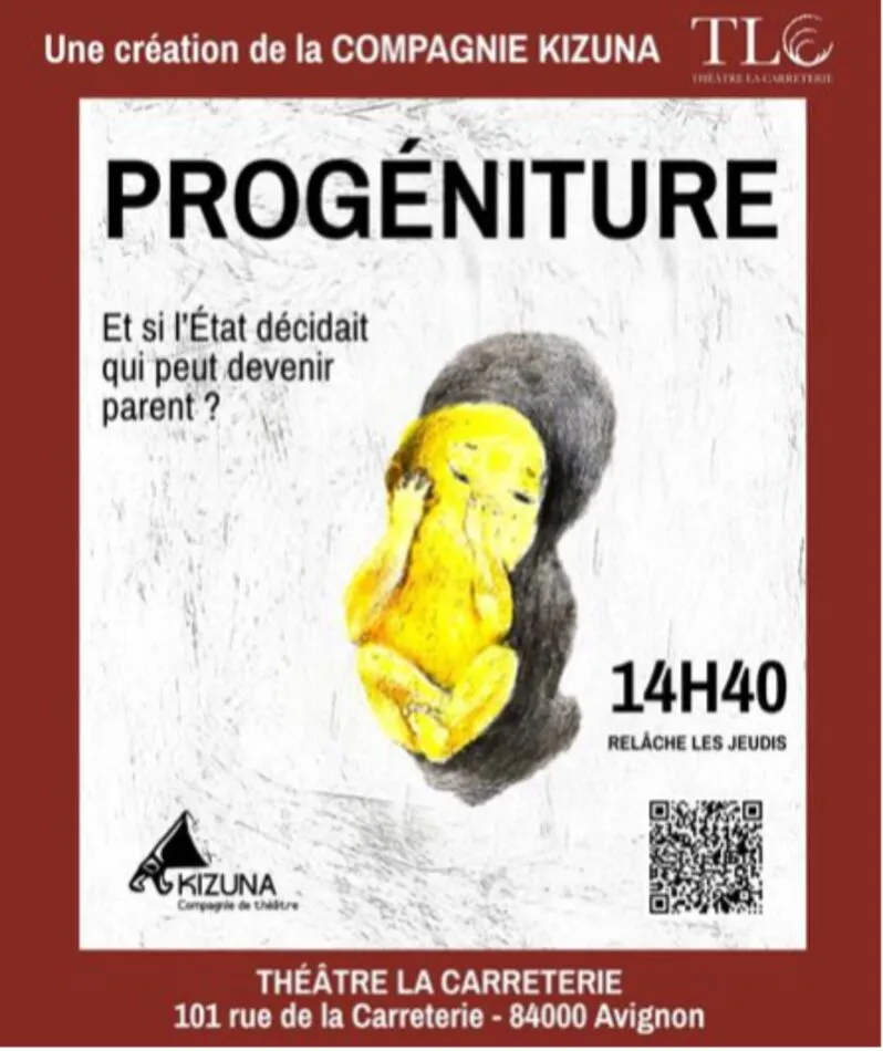 Affiche  spectacle : Progéniture
