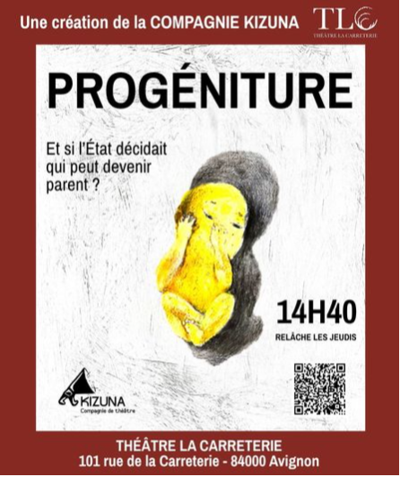Affiche du spectacle Progéniture
