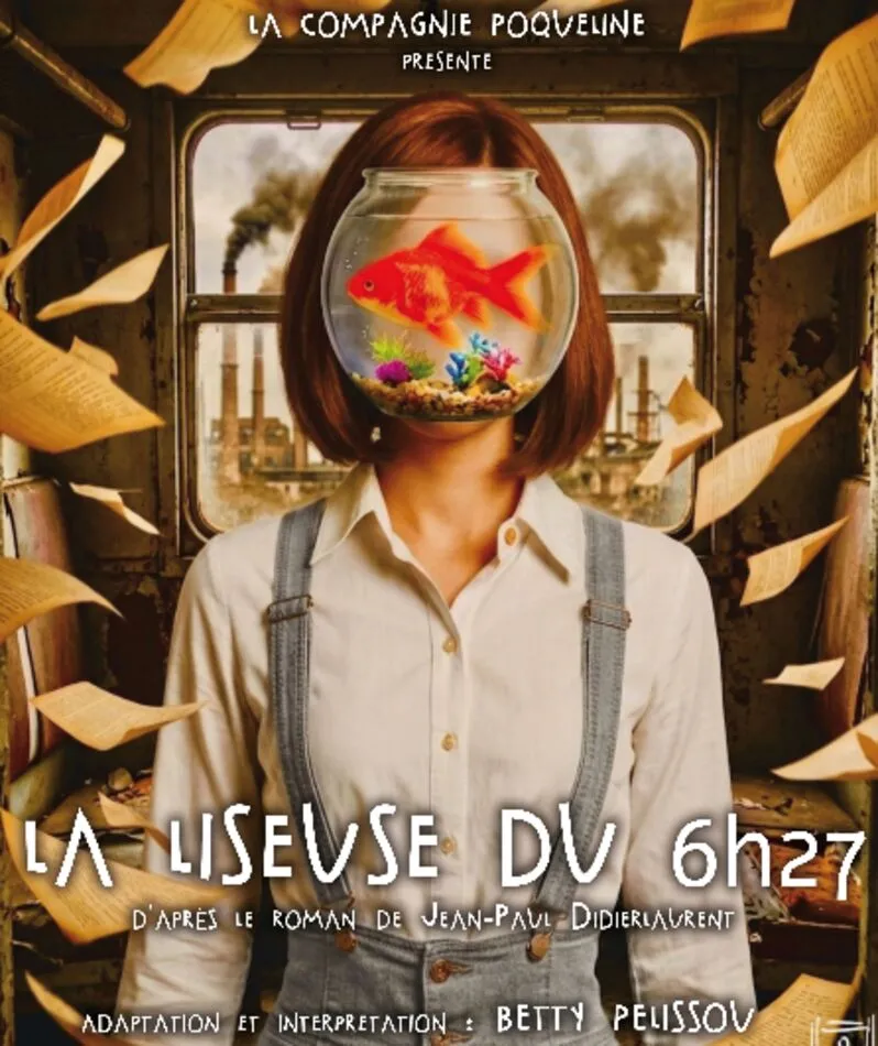 Affiche  spectacle : La liseuse du 6h27