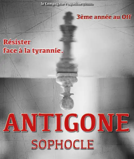 Affiche  spectacle : Antigone