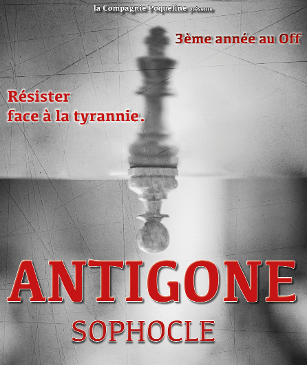 Affiche du spectacle Antigone