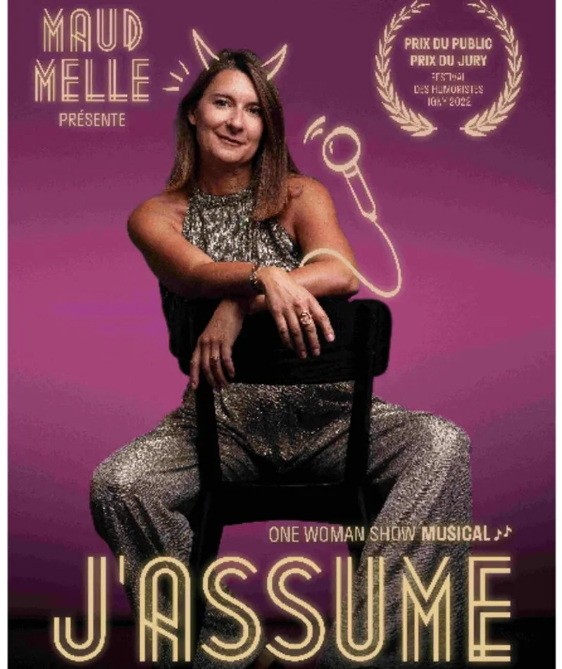 Affiche  spectacle : j'assume