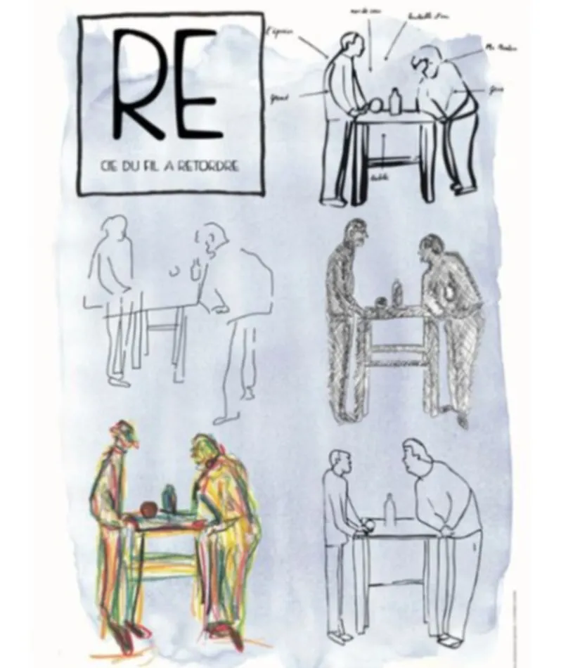 Affiche  spectacle : Re