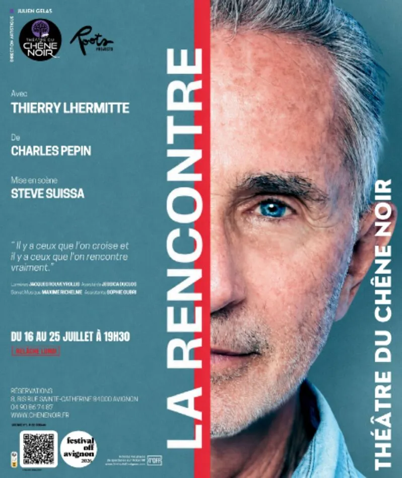 Affiche  spectacle : La rencontre