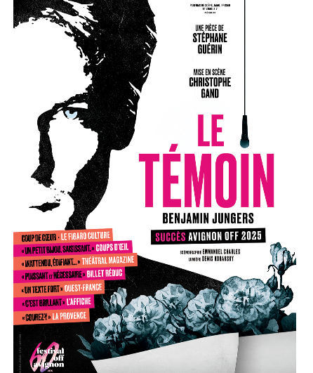 Affiche du spectacle Le Témoin