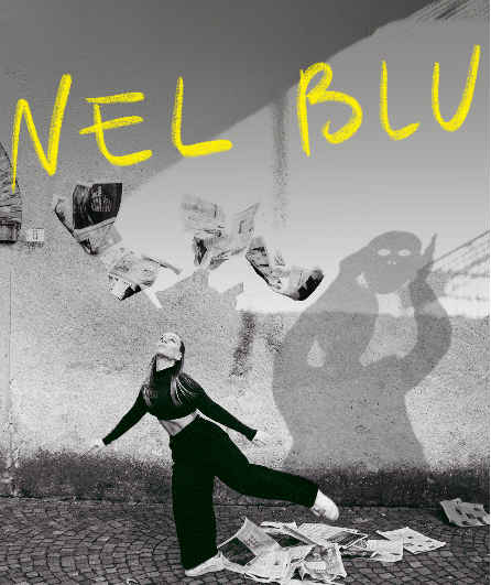 Affiche du spectacle nel blu